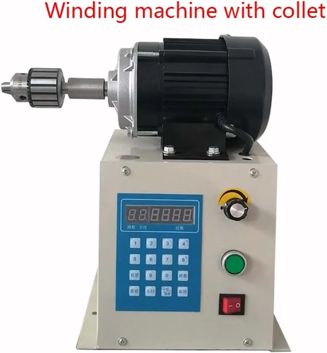 دستگاه سیم پیچ بوبین، دستگاه سیم پیچی برقی CNC 800 وات، دستگاه سیم پیچی گشتاور بالا با ابزار سیم پیچی اتوماتیک با سرعت قابل تنظیم (B) دستگاه سیم پیچ بوبین، دستگاه سیم پیچی برقی CNC 800 وات، دستگاه سیم پیچی گشتاور بالا با ابزار سیم پیچی اتوماتیک با سرعت قابل تنظیم (B)