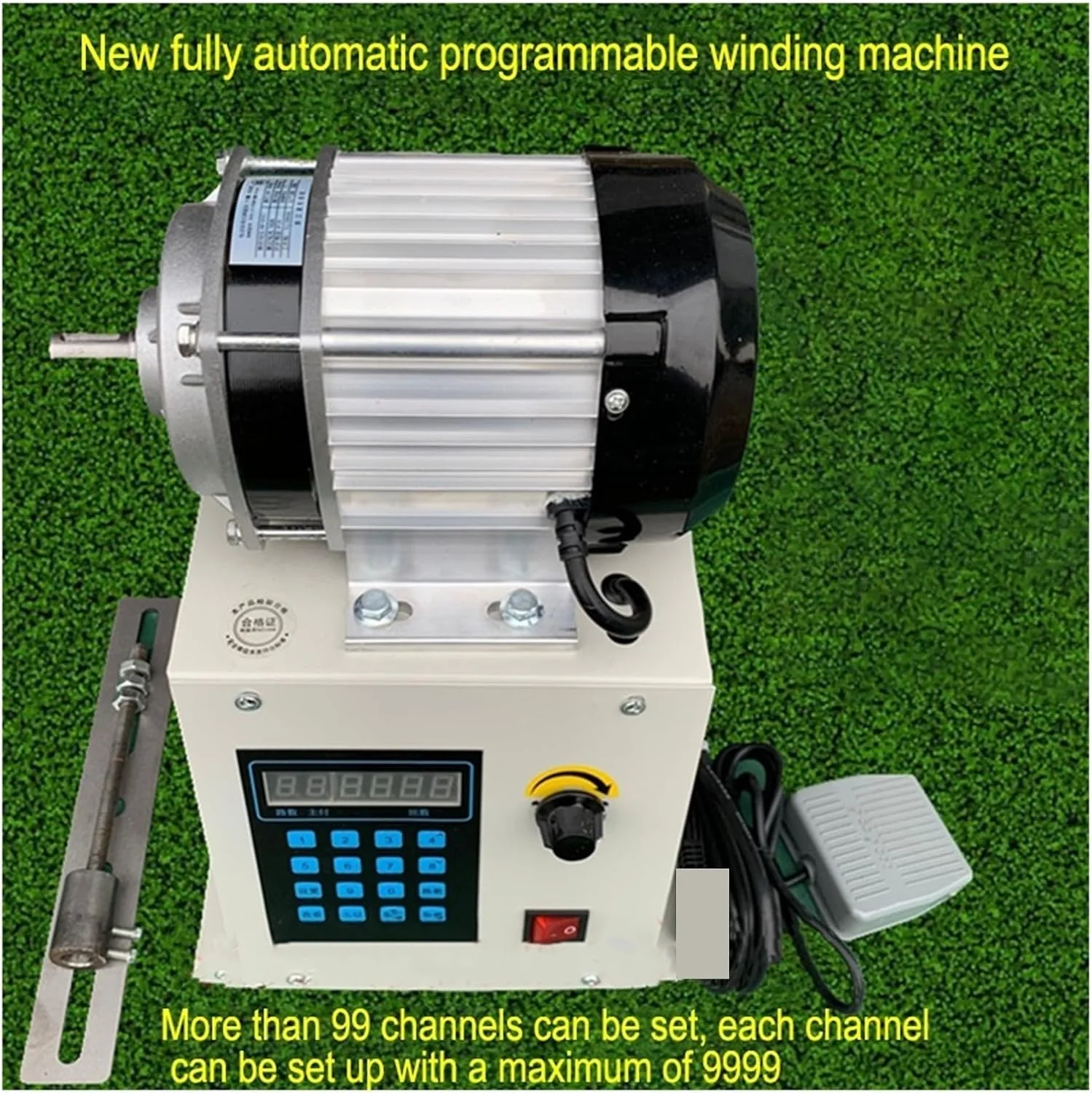 دستگاه سیم پیچ، دستگاه سیم پیچی CNC اتوماتیک کامل، دستگاه سیم پیچی اتوماتیک با سرعت قابل تنظیم، دستگاه سیم پیچی گشتاور بالا (500 وات) دستگاه سیم پیچ، دستگاه سیم پیچی CNC اتوماتیک کامل، دستگاه سیم پیچی اتوماتیک با سرعت قابل تنظیم، دستگاه سیم پیچی گشتاور بالا (500 وات)