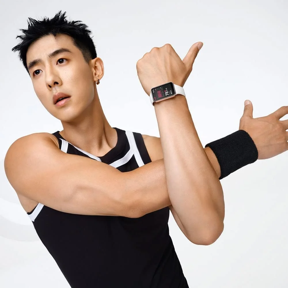 دستبند هوشمند شیائومی بند 7 پرو، صفحه نمایش AMOLED، GPS، اکسیژن خون، ضد آب، شیائومی اسمارت بند 7 پرو، سفید، استاندارد، USB