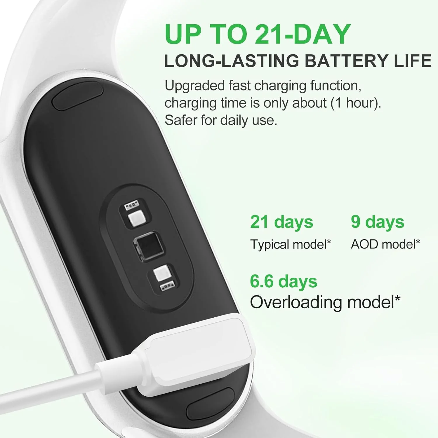 دستبند هوشمند شیائومی 10 - صفحه نمایش 1.72 اینچی AMOLED با روشنایی 1500 نیت، پایش خواب و ضربان قلب، ضد آب 5ATM، عمر باتری 21 روزه، نرخ تازه سازی 60 هرتز، 150+ حالت ورزشی دستبند هوشمند شیائومی 10 - صفحه نمایش 1.72 اینچی AMOLED با روشنایی 1500 نیت، پایش خواب و ضربان قلب، ضد آب 5ATM، عمر باتری 21 روزه، نرخ تازه سازی 60 هرتز، 150+ حالت ورزشی