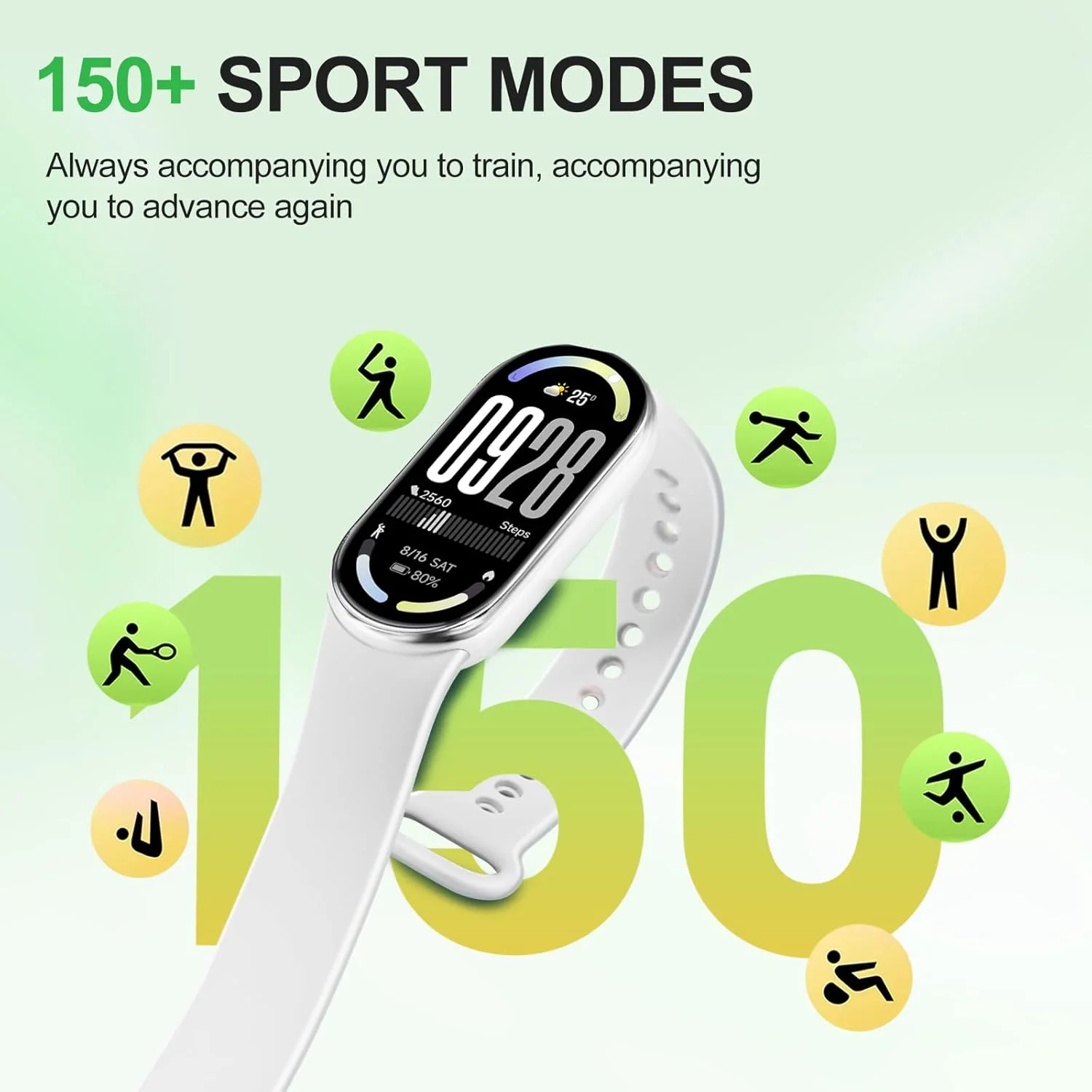 دستبند هوشمند شیائومی 10 - صفحه نمایش 1.72 اینچی AMOLED با روشنایی 1500 نیت، پایش خواب و ضربان قلب، ضد آب 5ATM، عمر باتری 21 روزه، نرخ تازه سازی 60 هرتز، 150+ حالت ورزشی دستبند هوشمند شیائومی 10 - صفحه نمایش 1.72 اینچی AMOLED با روشنایی 1500 نیت، پایش خواب و ضربان قلب، ضد آب 5ATM، عمر باتری 21 روزه، نرخ تازه سازی 60 هرتز، 150+ حالت ورزشی