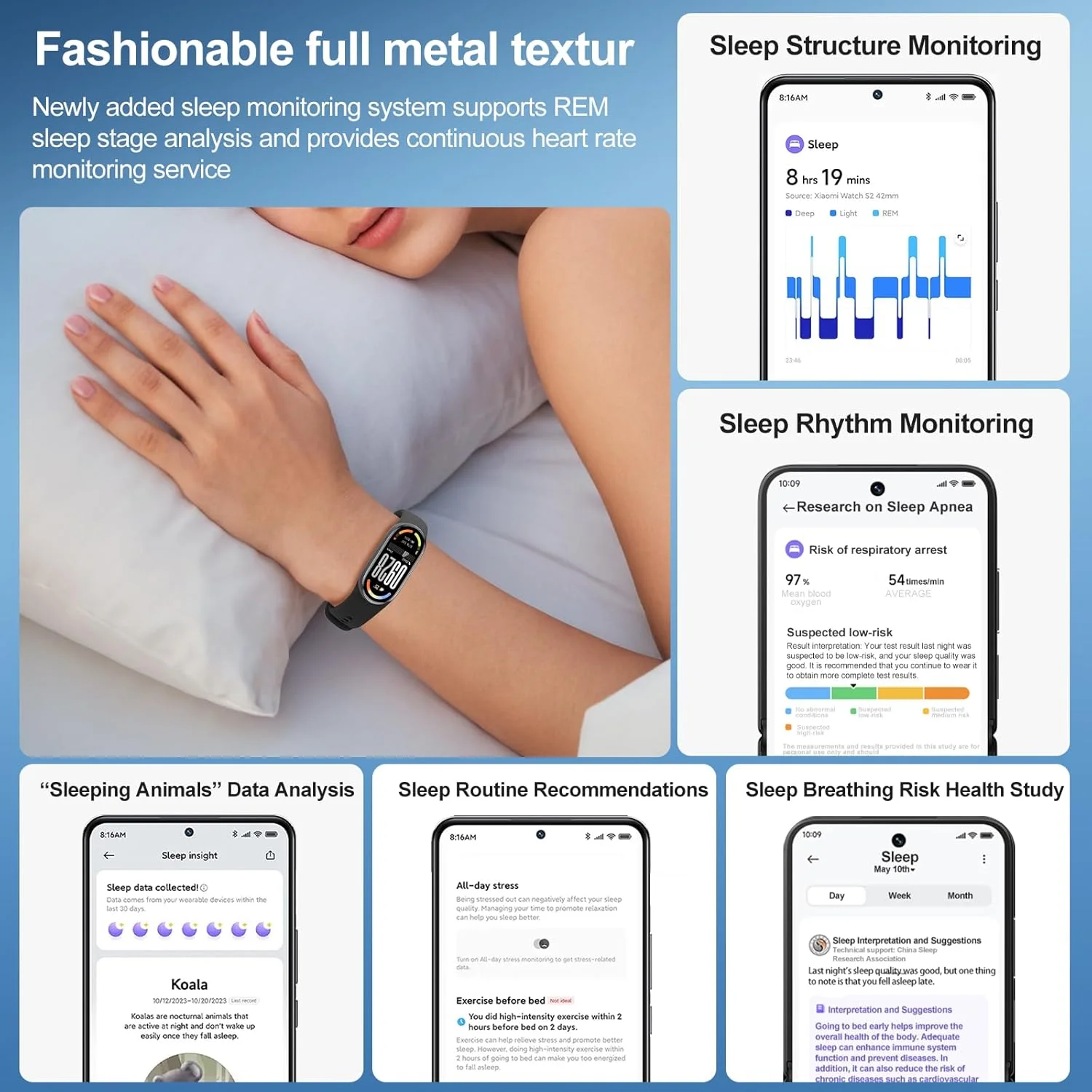 دستبند هوشمند شیائومی مدل 10 - صفحه نمایش 1.72 اینچی AMOLED با روشنایی 1500 نیت، پایش خواب و ضربان قلب، ضد آب 5ATM، عمر باتری 21 روزه، فرکانس تازه سازی 60 هرتز، 150+ حالت (مشکی نیمه شب) دستبند هوشمند شیائومی مدل 10 - صفحه نمایش 1.72 اینچی AMOLED با روشنایی 1500 نیت، پایش خواب و ضربان قلب، ضد آب 5ATM، عمر باتری 21 روزه، فرکانس تازه سازی 60 هرتز، 150+ حالت (مشکی نیمه شب)