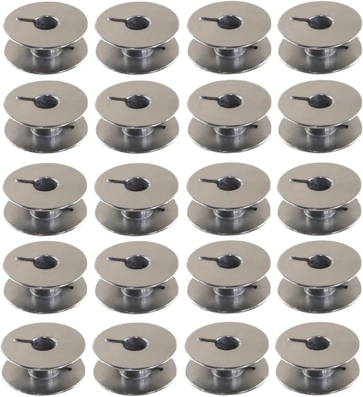 Blooy - بسته 20 عددی ماسوره فلزی 9033 برای چرخ خیاطی PFAFF 130، 280، 290، گلدن ویل ZSK مدل های 8810 و 9920 و لوازم جانبی 91-009033-05