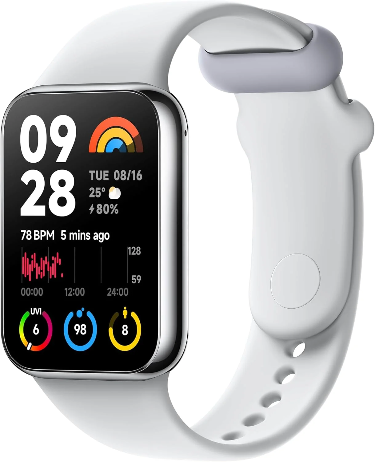 شیائومی اسمارت بند 8 پرو خاکستری روشن شیائومی اسمارت بند 8 پرو خاکستری روشن