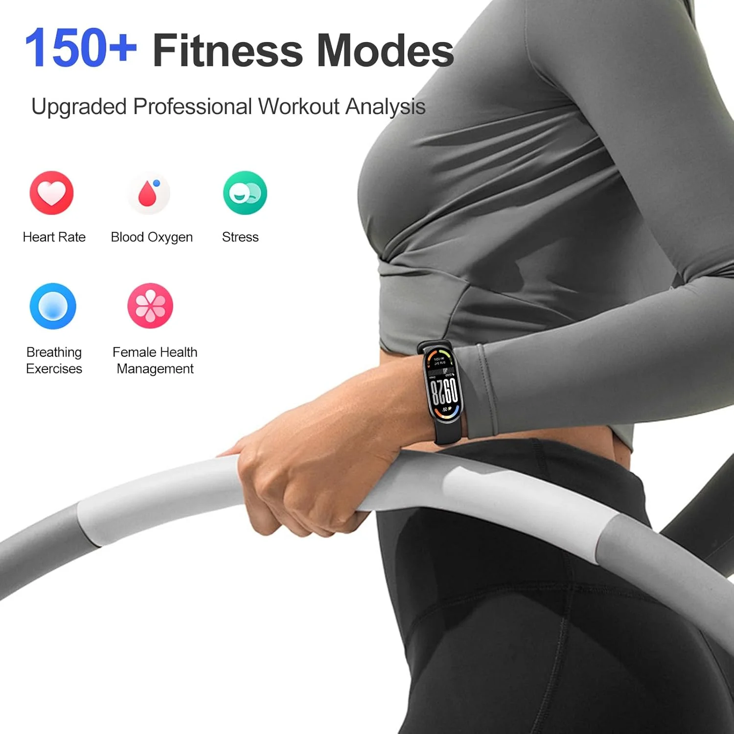 شیائومی می اسمارت بند 10 (2025) - ساعت هوشمند، صفحه نمایش 1.72 اینچی AMOLED، عمر باتری 21 روزه، بیش از 150 حالت ورزشی، ضد آب 5ATM، پایش 24/7 ضربان قلب و SPO₂، تجزیه و تحلیل خواب، HyperOS 2 | مشکی، مشکی شیائومی می اسمارت بند 10 (2025) - ساعت هوشمند، صفحه نمایش 1.72 اینچی AMOLED، عمر باتری 21 روزه، بیش از 150 حالت ورزشی، ضد آب 5ATM، پایش 24/7 ضربان قلب و SPO₂، تجزیه و تحلیل خواب، HyperOS 2 | مشکی، مشکی