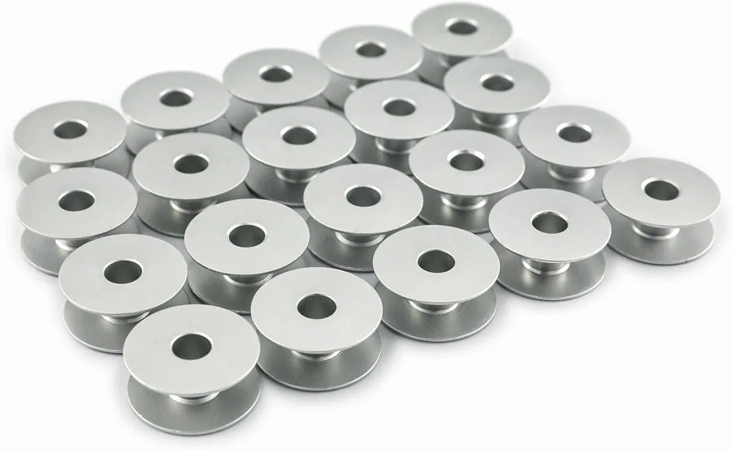 ماسوره آلومینیومی Blooy - 40264A مناسب برای چرخ خیاطی های JUKI DDL-5550,8500,8700، Brother S7200، DB2-C201، Jack A2، A3، A4 (20 عدد) ماسوره آلومینیومی Blooy - 40264A مناسب برای چرخ خیاطی های JUKI DDL-5550,8500,8700، Brother S7200، DB2-C201، Jack A2، A3، A4 (20 عدد)