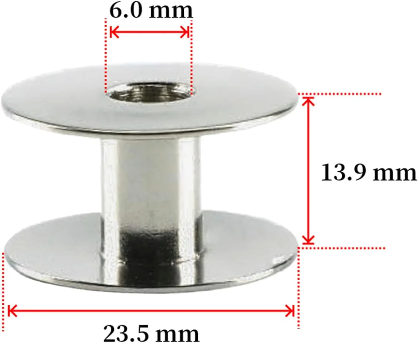 ماسوره فولادی Blooy - B1806-210-D00 مناسب برای چرخ خیاطی های طرح دار Brother BAS-311G, 342G, 342F, B434EX, JUKI AMS-210D, 210E (10 عدد) ماسوره فولادی Blooy - B1806-210-D00 مناسب برای چرخ خیاطی های طرح دار Brother BAS-311G, 342G, 342F, B434EX, JUKI AMS-210D, 210E (10 عدد)