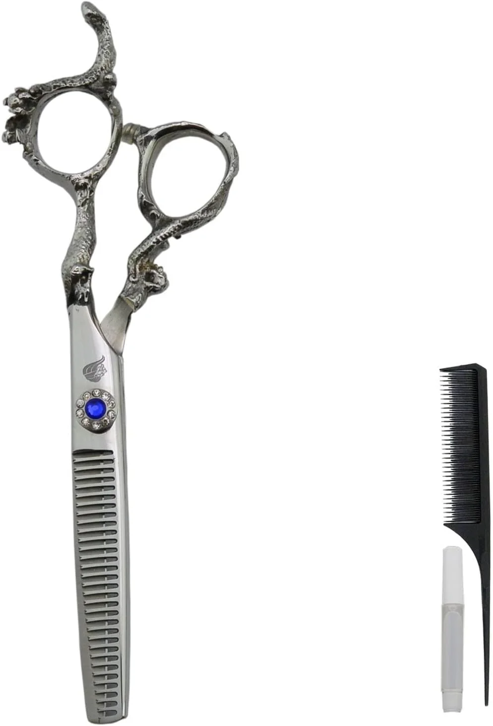 قیچی آرایشگری 6.0 اینچی، قیچی پیتاژ، ست قیچی آرایشگری حرفه ای، لوازم جانبی آرایشگاه، ماشین اصلاح مو طرح اژدها، فولاد ژاپنی (سایز: قیچی پیتاژ) قیچی آرایشگری 6.0 اینچی، قیچی پیتاژ، ست قیچی آرایشگری حرفه ای، لوازم جانبی آرایشگاه، ماشین اصلاح مو طرح اژدها، فولاد ژاپنی (سایز: قیچی پیتاژ)