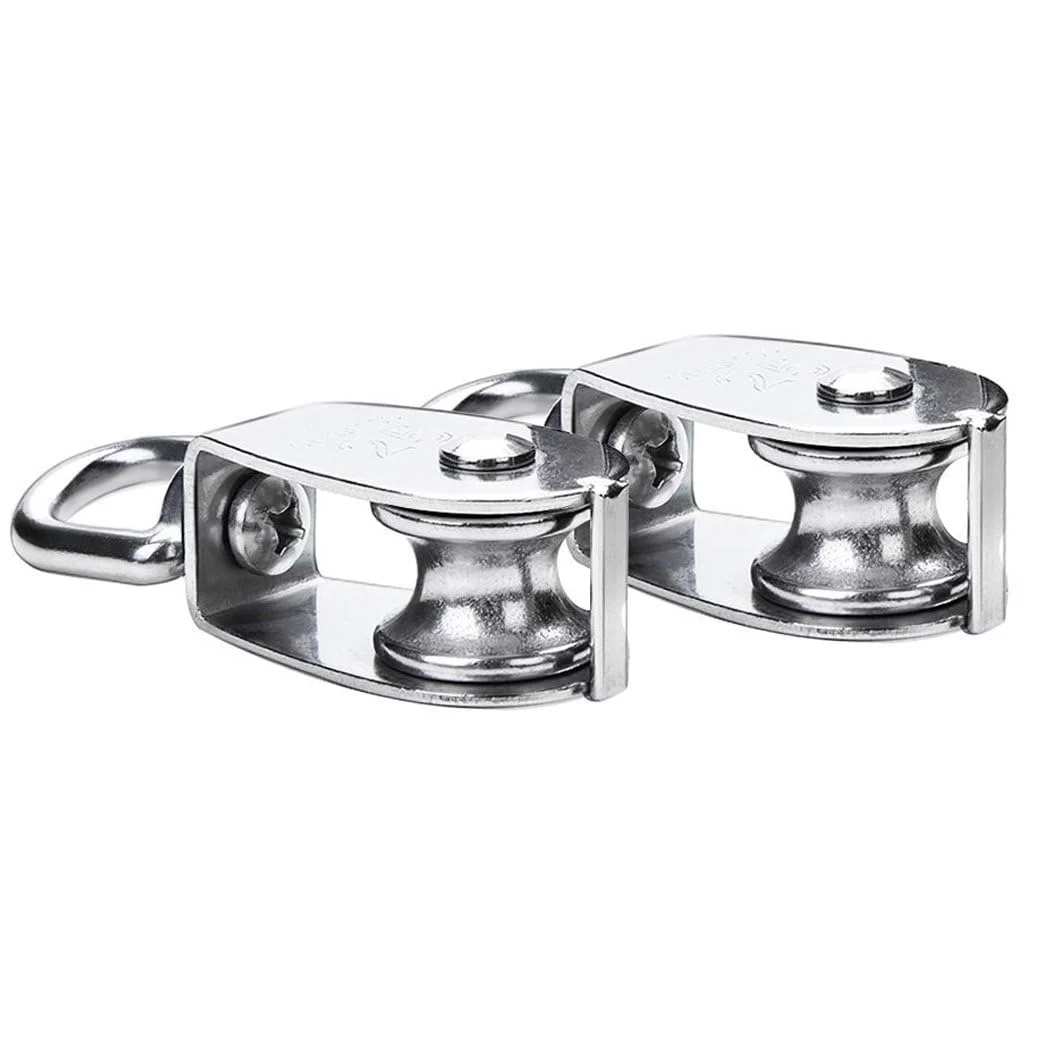 سیستم قرقره 25 میلی متری TooTaci، 2 عدد بلوک قرقره M25 با طناب و قلاب، چرخ قرقره تکی M25 استیل ضد زنگ، طناب نایلونی 20 متری و قلاب فنری برای پروژه های بالابری داخلی و خارجی سیستم قرقره 25 میلی متری TooTaci، 2 عدد بلوک قرقره M25 با طناب و قلاب، چرخ قرقره تکی M25 استیل ضد زنگ، طناب نایلونی 20 متری و قلاب فنری برای پروژه های بالابری داخلی و خارجی