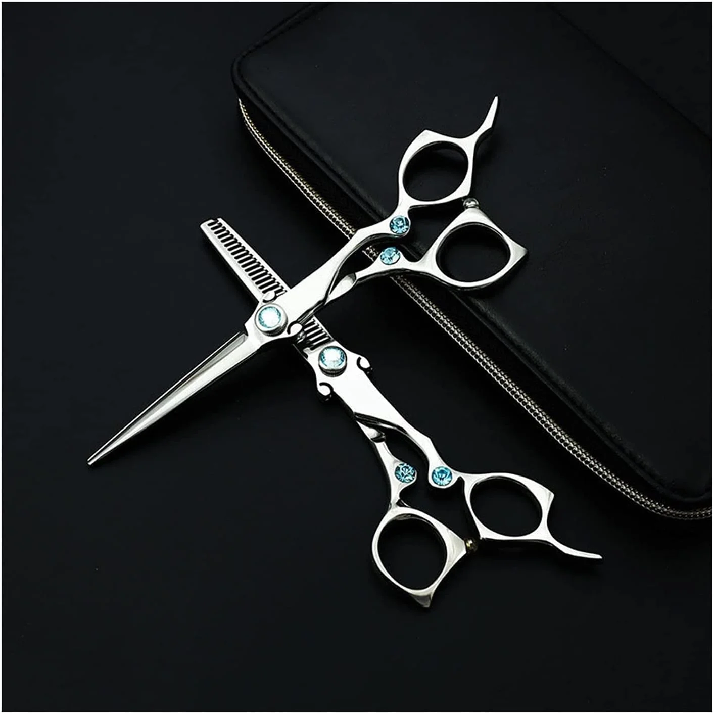 قیچی آرایشگری و حالت دهنده مو، قیچی مستقیم مو، استیل ضد زنگ، حرفه ای، آرایشگاه، پیرایش مو (قیچی اره ای) قیچی آرایشگری و حالت دهنده مو، قیچی مستقیم مو، استیل ضد زنگ، حرفه ای، آرایشگاه، پیرایش مو (قیچی اره ای)