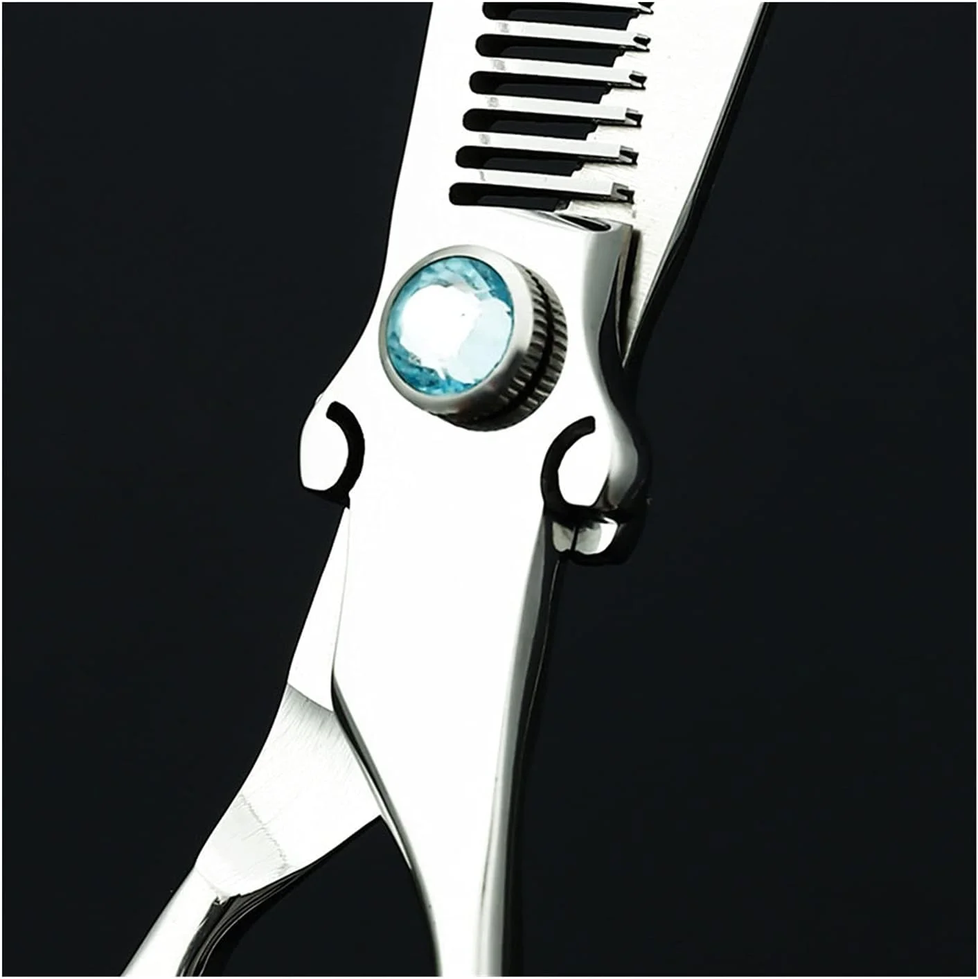 قیچی آرایشگری و حالت دهنده مو، قیچی مستقیم مو، استیل ضد زنگ، حرفه ای، آرایشگاه، پیرایش مو (قیچی اره ای) قیچی آرایشگری و حالت دهنده مو، قیچی مستقیم مو، استیل ضد زنگ، حرفه ای، آرایشگاه، پیرایش مو (قیچی اره ای)