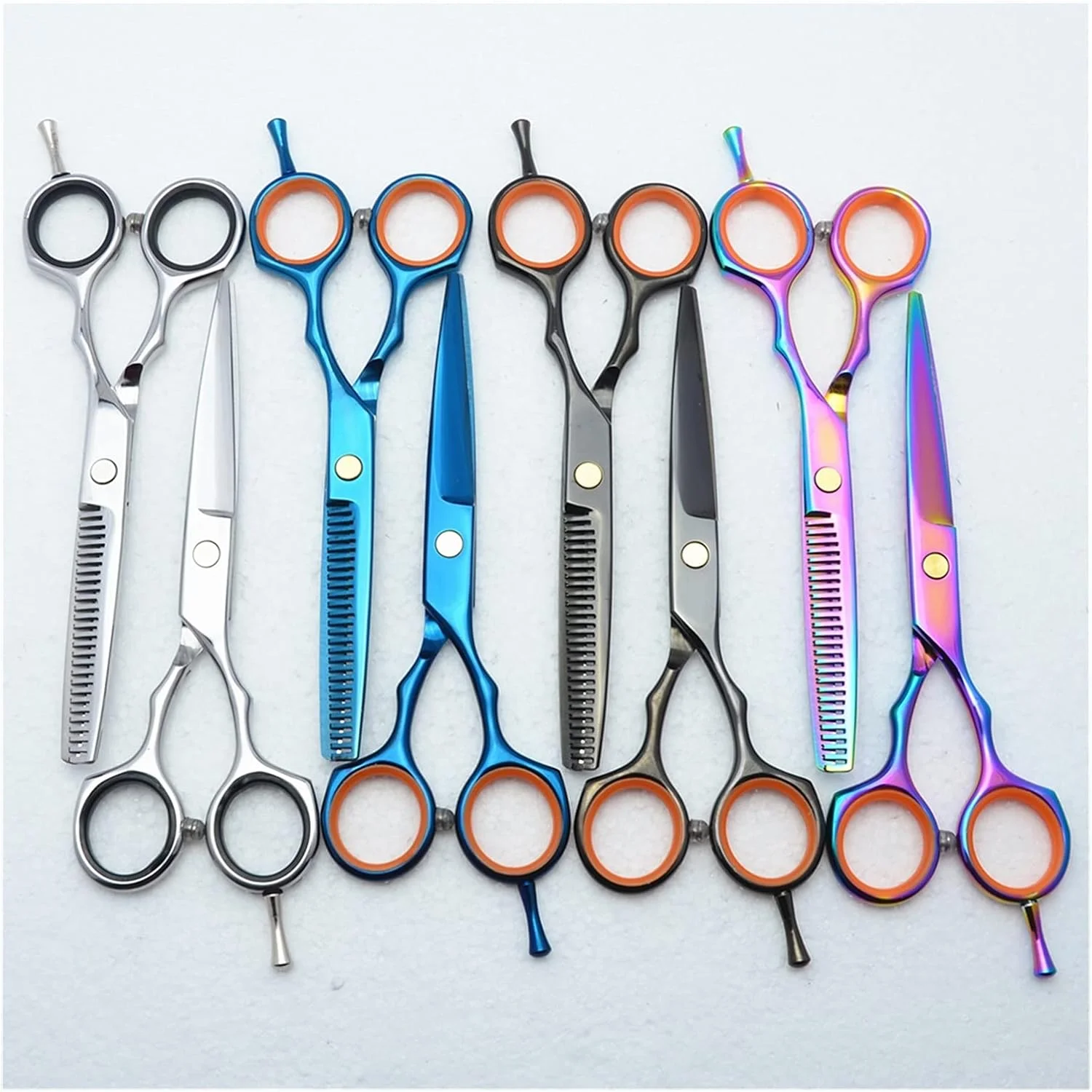 قیچی آرایشگری تمکین، قیچی کوتاهی مو، قیچی پیتاژ، ابزار حالت دهی مو (رنگ: 2 عدد بدون جعبه Y) (پیتاژ به همراه جعبه H) قیچی آرایشگری تمکین، قیچی کوتاهی مو، قیچی پیتاژ، ابزار حالت دهی مو (رنگ: 2 عدد بدون جعبه Y) (پیتاژ به همراه جعبه H)