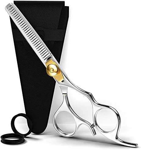 قیچی آرایشگری 6.5 اینچی سوورنا - مناسب برای خرد کردن، بافت دهی و لایه لایه کردن مو قیچی آرایشگری 6.5 اینچی سوورنا - مناسب برای خرد کردن، بافت دهی و لایه لایه کردن مو