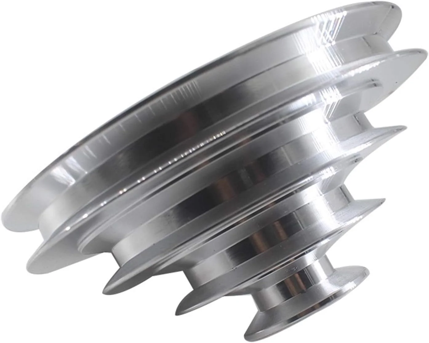 فولی TMKJZL، 4 پله، نوع A، فولی پله ای تسمه V، قطر بیرونی 130 میلی متر، فولی آلومینیومی، سوراخ داخلی 16 میلی متر، شیار خار 5 میلی متر، فولی تسمه V برای سیستم فولی باشگاه، تجهیزات ورزشی