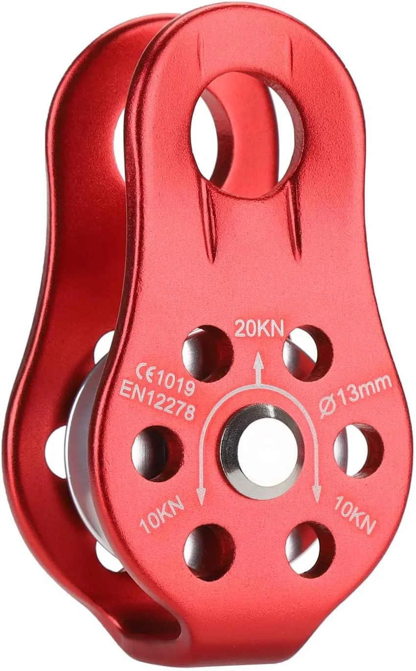 قرقره میکرو صعود TERRIFI، قرقره طناب آلومینیومی کوچک 20 کیلونیوتنی برای صعود، فرود، نجات و کار در ارتفاع، سنگین وظیفه قرقره میکرو صعود TERRIFI، قرقره طناب آلومینیومی کوچک 20 کیلونیوتنی برای صعود، فرود، نجات و کار در ارتفاع، سنگین وظیفه