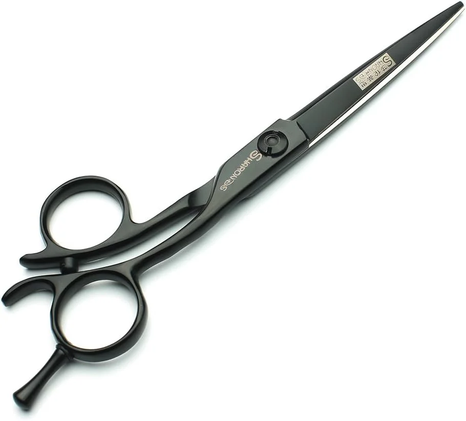 ست قیچی آرایشگری شاروندز 440C، قیچی مو، قیچی پیتاژ، مشکی (6 اینچ، 2 تکه) ست قیچی آرایشگری شاروندز 440C، قیچی مو، قیچی پیتاژ، مشکی (6 اینچ، 2 تکه)