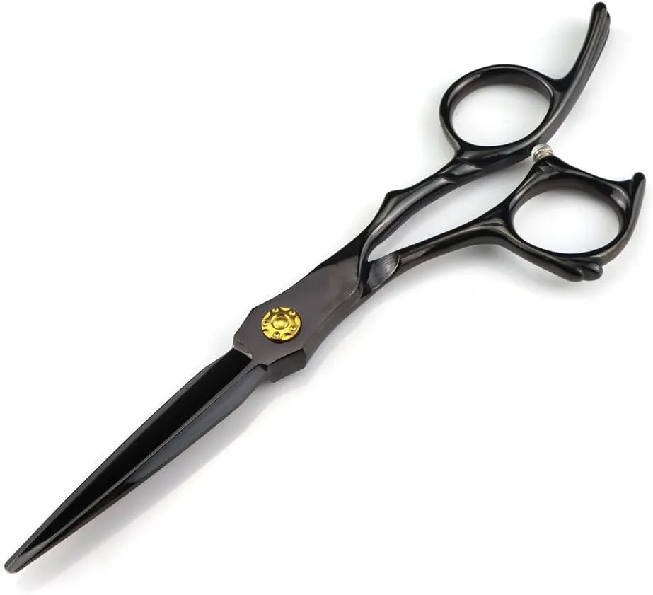 قیچی آرایشگری مو، 6 اینچ فولاد حرفه ای Jp440C مشکی، قیچی برش مو، قیچی اصلاح مو، قیچی آرایشگر، قیچی پیتاژ -B، ست -B قیچی آرایشگری مو، 6 اینچ فولاد حرفه ای Jp440C مشکی، قیچی برش مو، قیچی اصلاح مو، قیچی آرایشگر، قیچی پیتاژ -B، ست -B