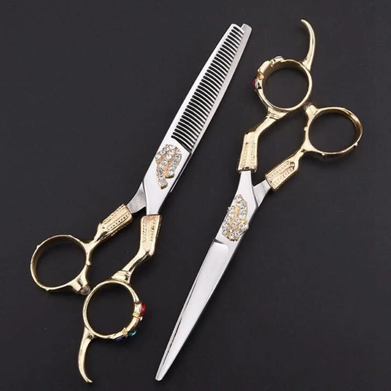 قیچی آرایشگری، 6 اینچ فولاد ضد زنگ ژاپنی Vg10، ست قیچی آرایشگری سالن آرایشگری، قیچی پیتاژ