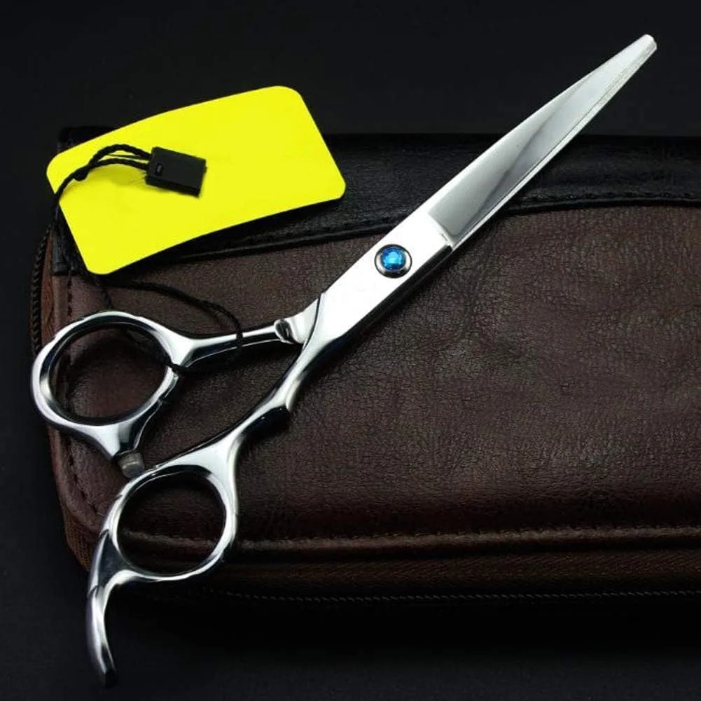 قیچی آرایشگری حرفه ای با تیغه های بسیار تیز / قیچی پیتاژ مو، طول کلی 6 اینچ (سایز: مجموعه 5.5 اینچی) قیچی آرایشگری حرفه ای با تیغه های بسیار تیز / قیچی پیتاژ مو، طول کلی 6 اینچ (سایز: مجموعه 5.5 اینچی)