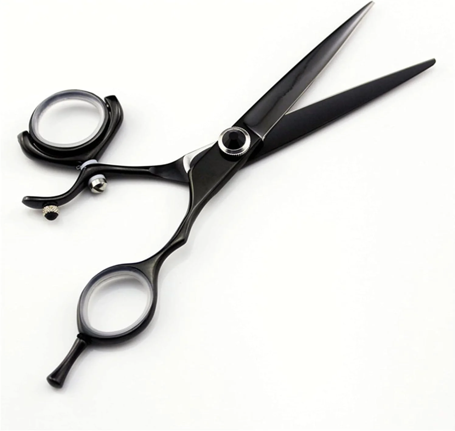 قیچی آرایشگری چرخشی استیل، قیچی کوتاهی و پیتاژ مو، پیچ مستطیلی 6 اینچ، پیتاژ قیچی آرایشگری چرخشی استیل، قیچی کوتاهی و پیتاژ مو، پیچ مستطیلی 6 اینچ، پیتاژ