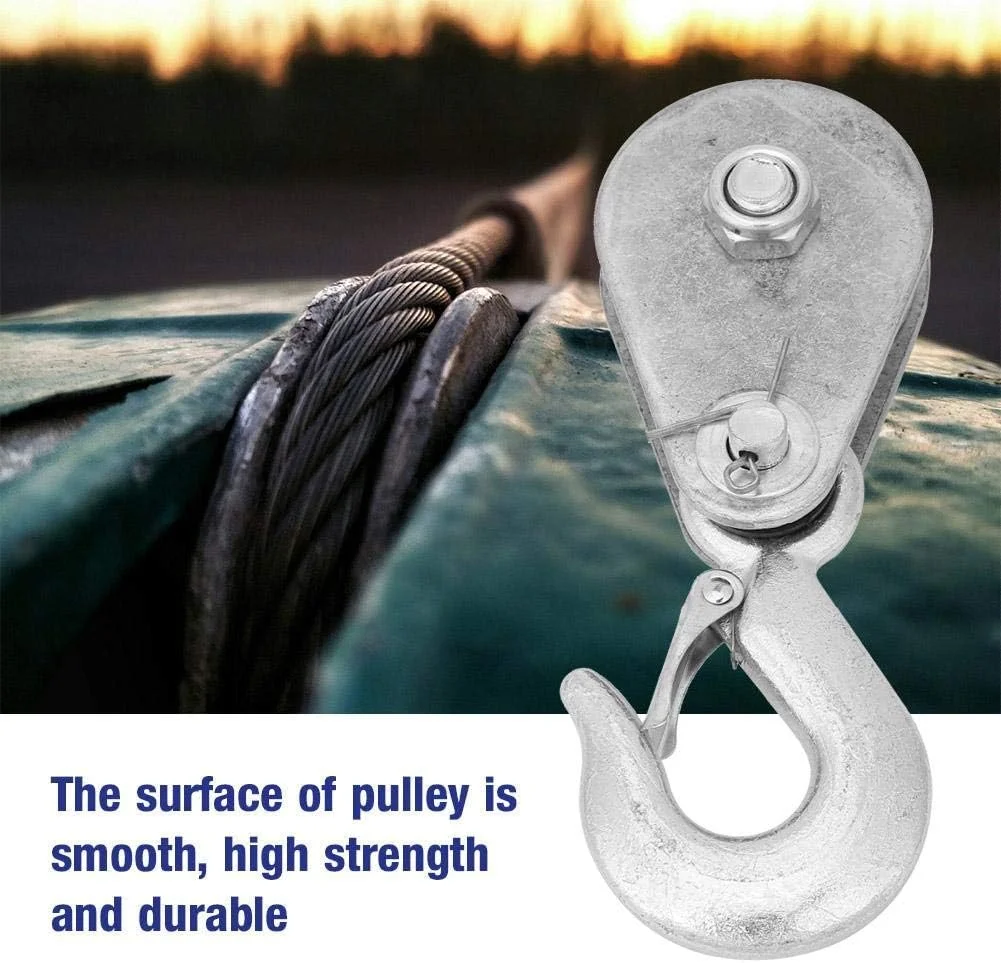 قرقره بالابر فولادی، چرخ تک فولادی با مقاومت بالا برای بالابر طناب