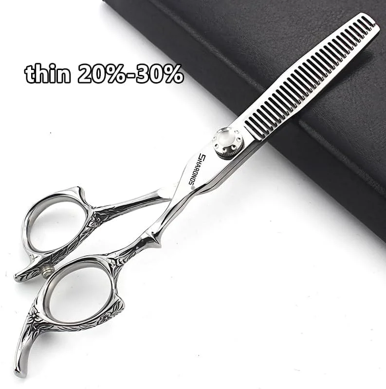 قیچی آرایشگری حرفه ای 6/7 اینچی، قیچی اصلاح مو، قیچی پیتاژ، قیچی مدلینگ، ست آرایشگری و پیرایش مو (3 تکه - C) قیچی آرایشگری حرفه ای 6/7 اینچی، قیچی اصلاح مو، قیچی پیتاژ، قیچی مدلینگ، ست آرایشگری و پیرایش مو (3 تکه - C)