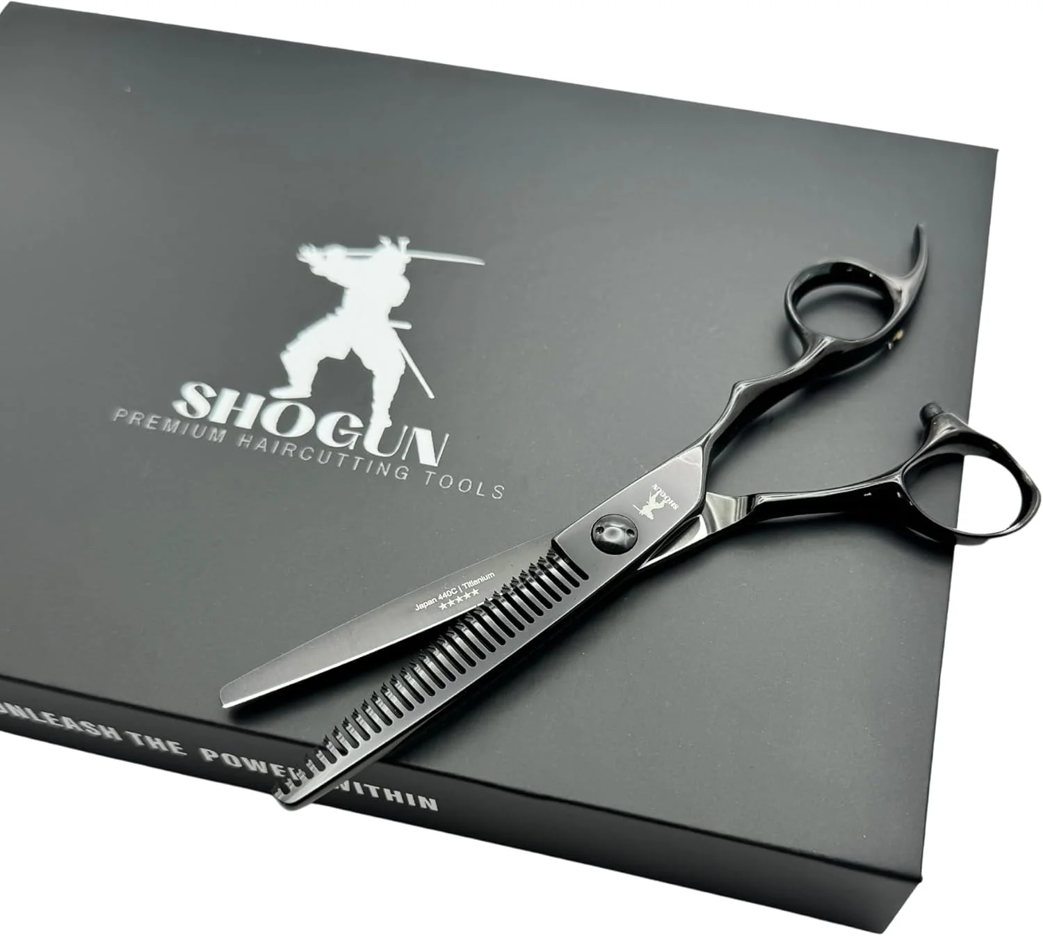 قیچی پیتاژ حرفه ای مو شبح (Ghost) ژاپنی درجه یک