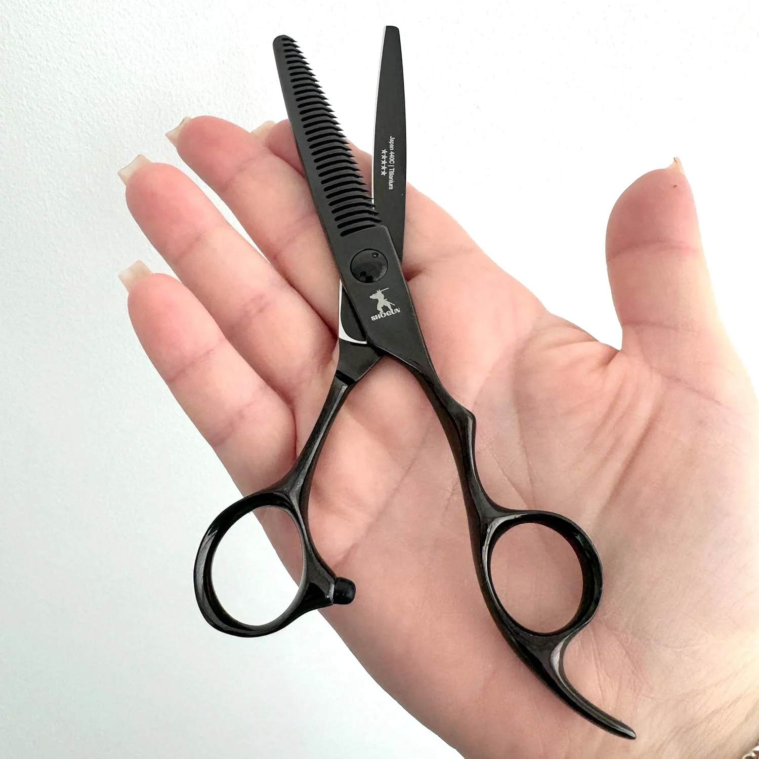 قیچی پیتاژ حرفه ای مو شبح (Ghost) ژاپنی درجه یک