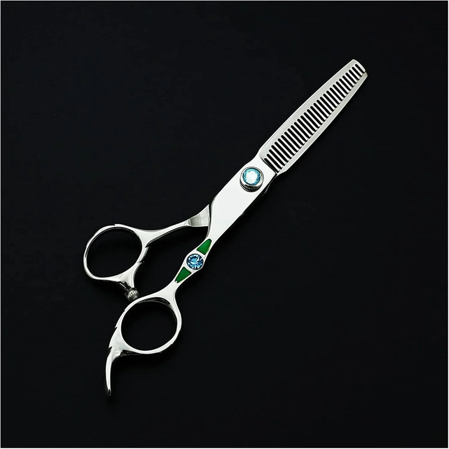 ست قیچی آرایشگری حرفه ای 6 اینچی شامل قیچی های کوتاهی و پیتاژ، قیچی آرایشگری 18~30 دندانه، قیچی موی شخصی، قیچی کوتاهی مو (قیچی پیتاژ)