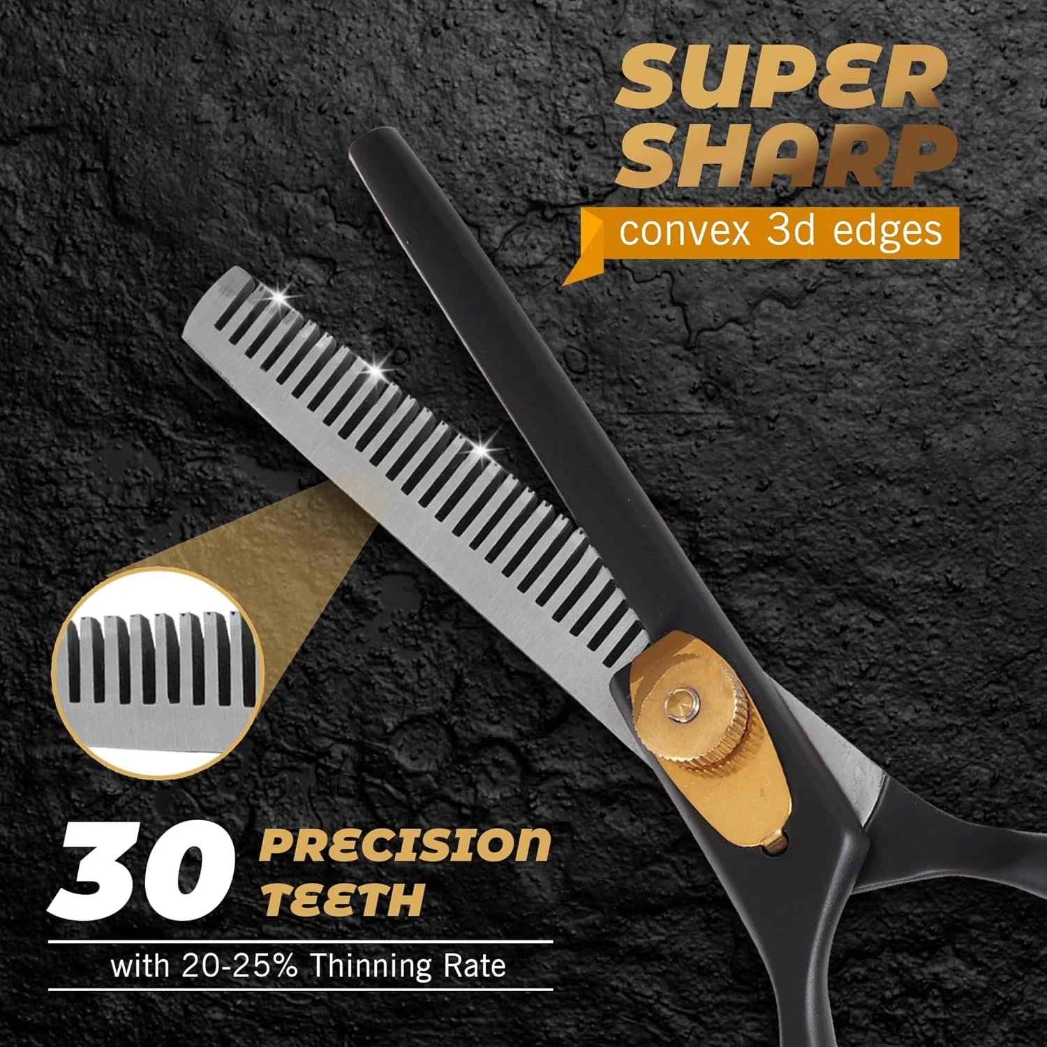 قیچی آرایشگری حرفه ای، قیچی اصلاح مو، قیچی پیتاژ مو با پیچ قابل تنظیم، قیچی آرایشگری تیز (پیتاژ مشکی 5.5 اینچ) قیچی آرایشگری حرفه ای، قیچی اصلاح مو، قیچی پیتاژ مو با پیچ قابل تنظیم، قیچی آرایشگری تیز (پیتاژ مشکی 5.5 اینچ)