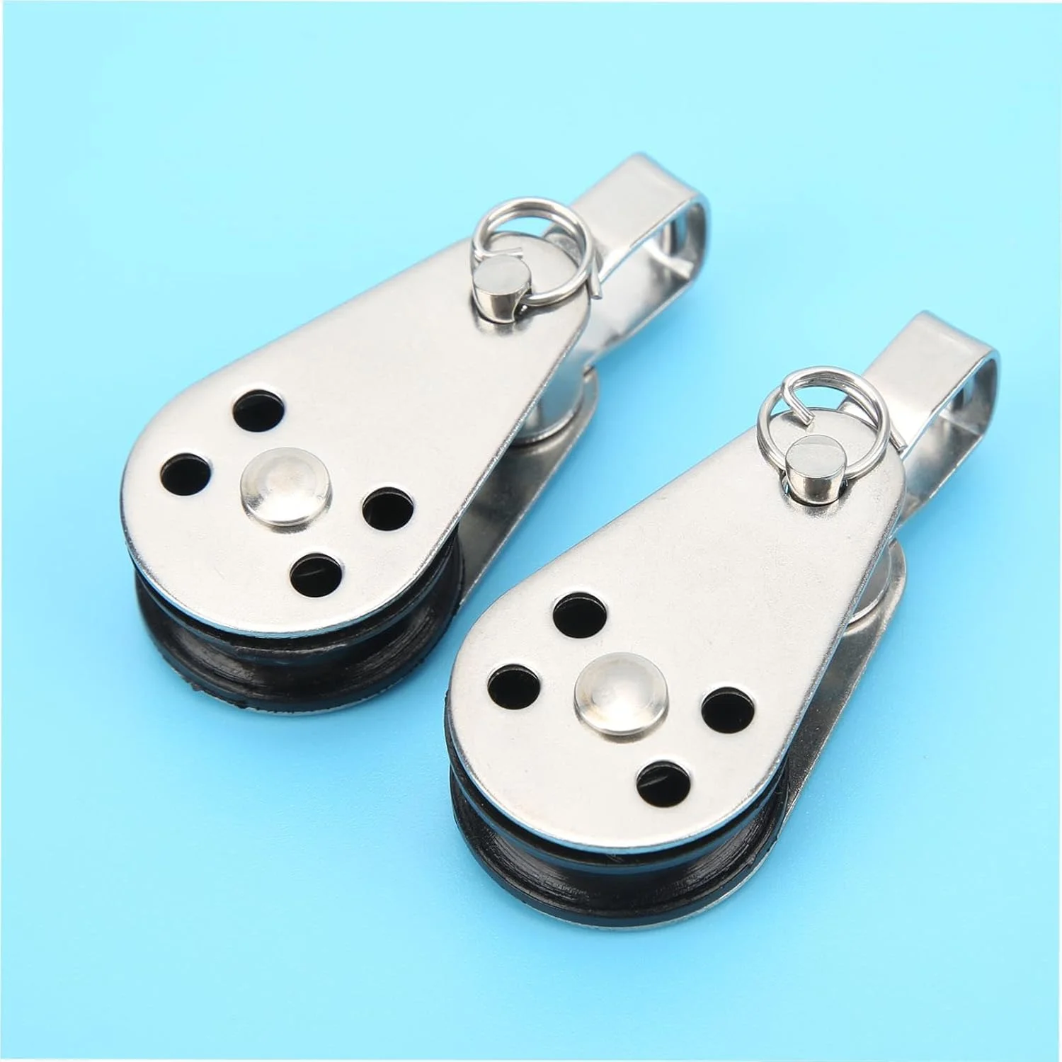 قرقره های استیل ضد زنگ - قرقره کوچک ایده آل برای بالابر قایقرانی، قایق رانی بادبانی و کایاک سواری