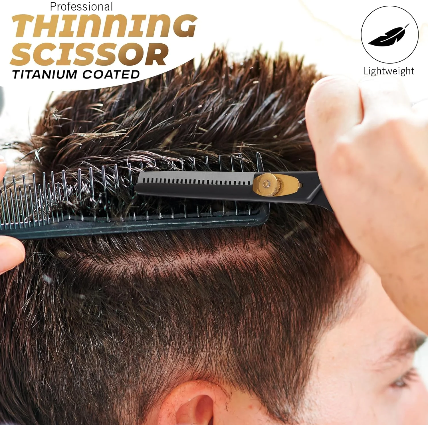 قیچی آرایشگری حرفه ای، قیچی اصلاح مو، قیچی پیتاژ مو با پیچ قابل تنظیم، قیچی آرایشگری تیز (پیتاژ مشکی 5.5 اینچ) قیچی آرایشگری حرفه ای، قیچی اصلاح مو، قیچی پیتاژ مو با پیچ قابل تنظیم، قیچی آرایشگری تیز (پیتاژ مشکی 5.5 اینچ)