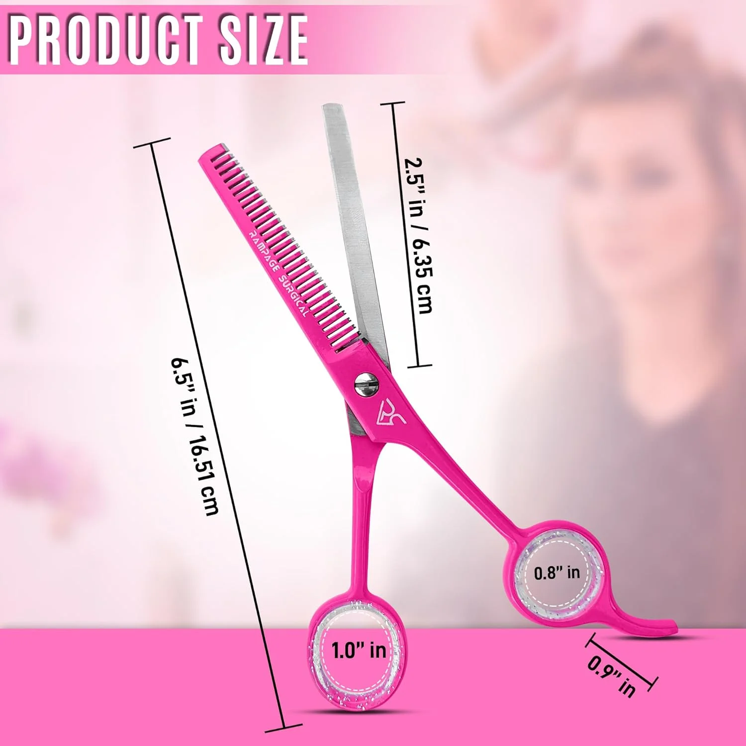 قیچی پیتاژ حرفه ای آرایشگری 6.5 اینچ - قیچی پیتاژ مو صورتی، قیچی پیتاژ آرایشگری استیل ضد زنگ ژاپنی برای آقایان و بانوان (قیچی پیتاژ، ژاپنی، B-5) قیچی پیتاژ حرفه ای آرایشگری 6.5 اینچ - قیچی پیتاژ مو صورتی، قیچی پیتاژ آرایشگری استیل ضد زنگ ژاپنی برای آقایان و بانوان (قیچی پیتاژ، ژاپنی، B-5)