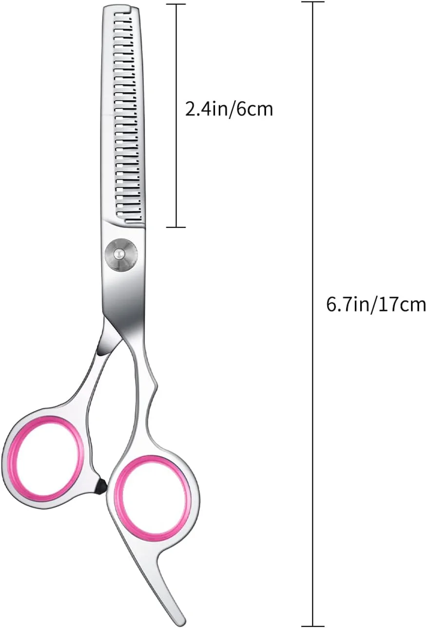 قیچی پیتاژ MSDADA، قیچی اصلاح 6.7 اینچی از جنس استیل ضد زنگ، قیچی آرایشگری حرفه ای، قیچی بافت دهنده و ترکیب کننده مو، مناسب برای آرایشگران، استفاده خانگی، قیچی آرایشگری برای زنان، مردان و کودکان قیچی پیتاژ MSDADA، قیچی اصلاح 6.7 اینچی از جنس استیل ضد زنگ، قیچی آرایشگری حرفه ای، قیچی بافت دهنده و ترکیب کننده مو، مناسب برای آرایشگران، استفاده خانگی، قیچی آرایشگری برای زنان، مردان و کودکان
