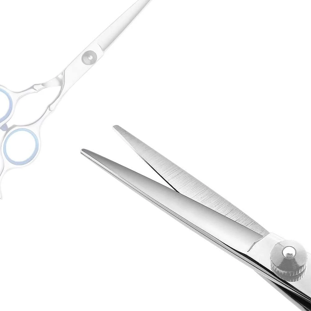 قیچی آرایشگری MAYCREATE®، قیچی اصلاح موی حرفه ای از جنس استیل ضد زنگ، ست حالت دهنده مو برای آرایشگران یا سالن های زیبایی قیچی آرایشگری MAYCREATE®، قیچی اصلاح موی حرفه ای از جنس استیل ضد زنگ، ست حالت دهنده مو برای آرایشگران یا سالن های زیبایی