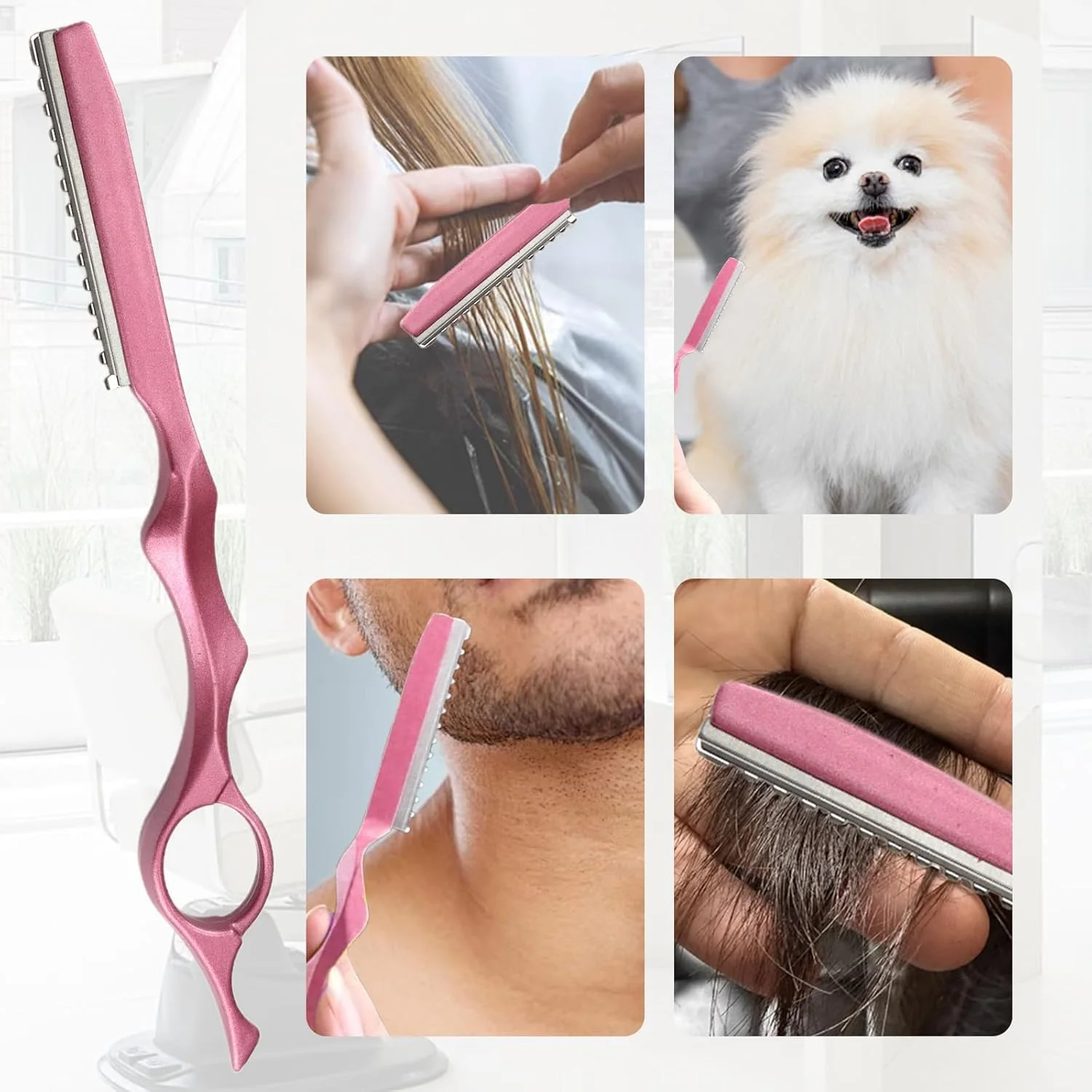 تیغ موی صورتی NECXON، قیچی های مدرن برای نازک کردن مو، تیغ موی آرایشگری، موخوره گیر، قیچی ریش، قیچی موی زنانه تیغ موی صورتی NECXON، قیچی های مدرن برای نازک کردن مو، تیغ موی آرایشگری، موخوره گیر، قیچی ریش، قیچی موی زنانه