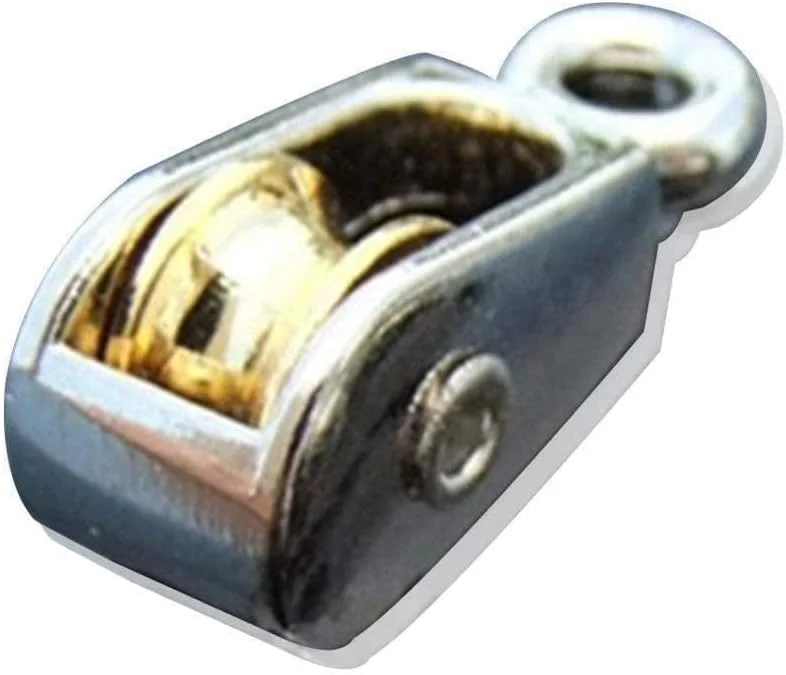 1 عدد قرقره ثابت تکی یا دوتایی 36/52/75 میلی متری آلیاژ روی، لوازم جانبی بالابر و صعود، چرخ دنده