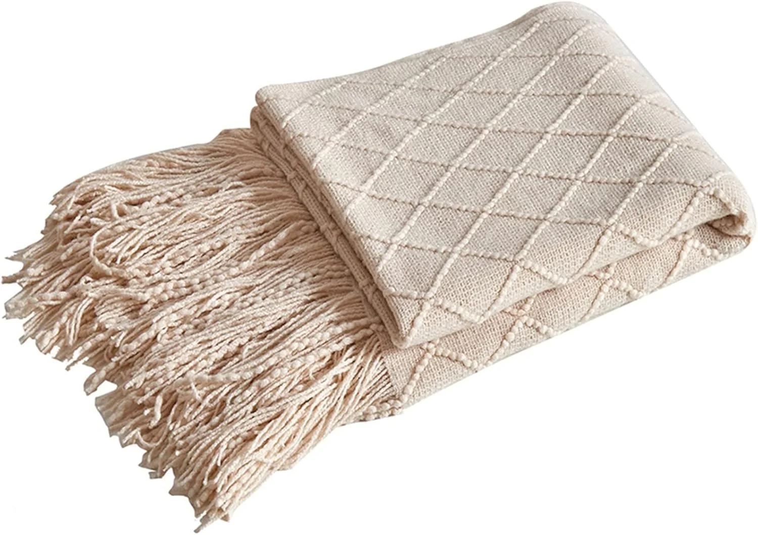 پتوی بافتنی UGFVGYTG، پتوی روتختی رنگ ثابت، پتوی برجسته برای مبل و تخت، پتوی بافتنی، دکوراسیون منزل