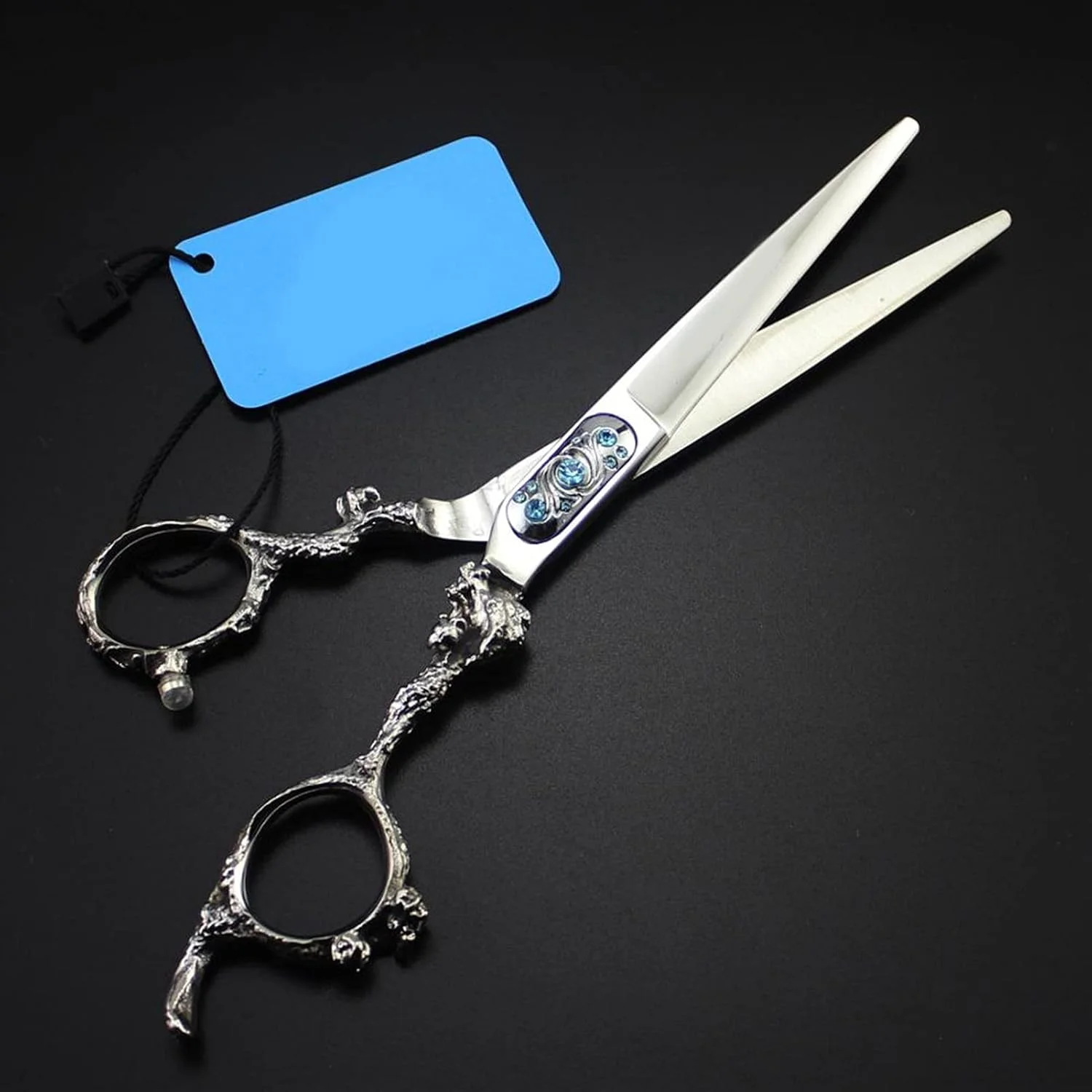 قیچی آرایشگری دسته آبی، قیچی کوتاهی و قیچی پیتاژ، قیچی آرایشگری قیچی آرایشگری دسته آبی، قیچی کوتاهی و قیچی پیتاژ، قیچی آرایشگری