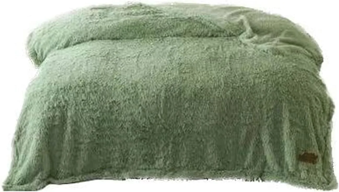 پتو UGFVGYTG، پتو مخمل خواب دار فوق العاده نرم و گرم، پتو پشمی فلانل ظریف برای دکوراسیون زمستانی، روکش مبل، تخت خواب، روتختی (200x230 سانتی متر)