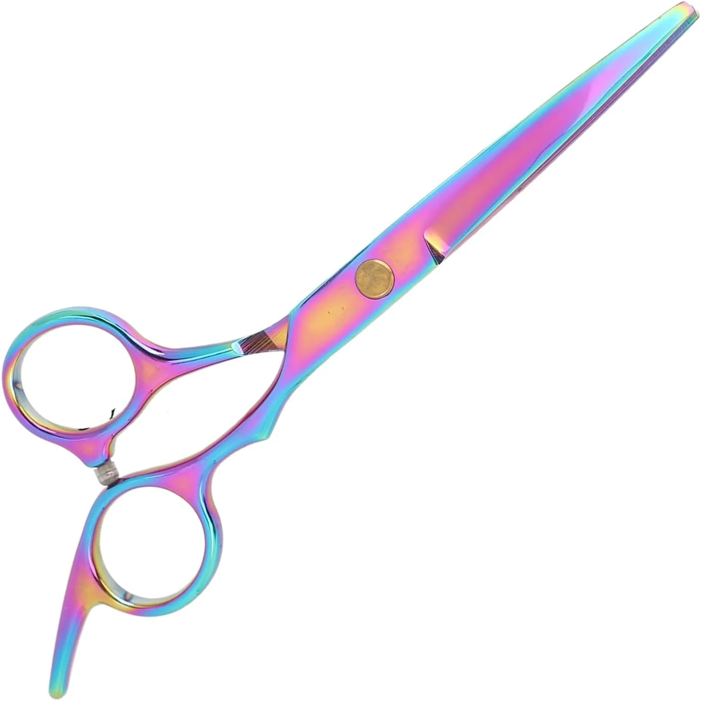 قیچی های کم پشت کننده مو، قیچی آرایشگری 2 عددی با دسته افست مناسب برای سالن قیچی های کم پشت کننده مو، قیچی آرایشگری 2 عددی با دسته افست مناسب برای سالن