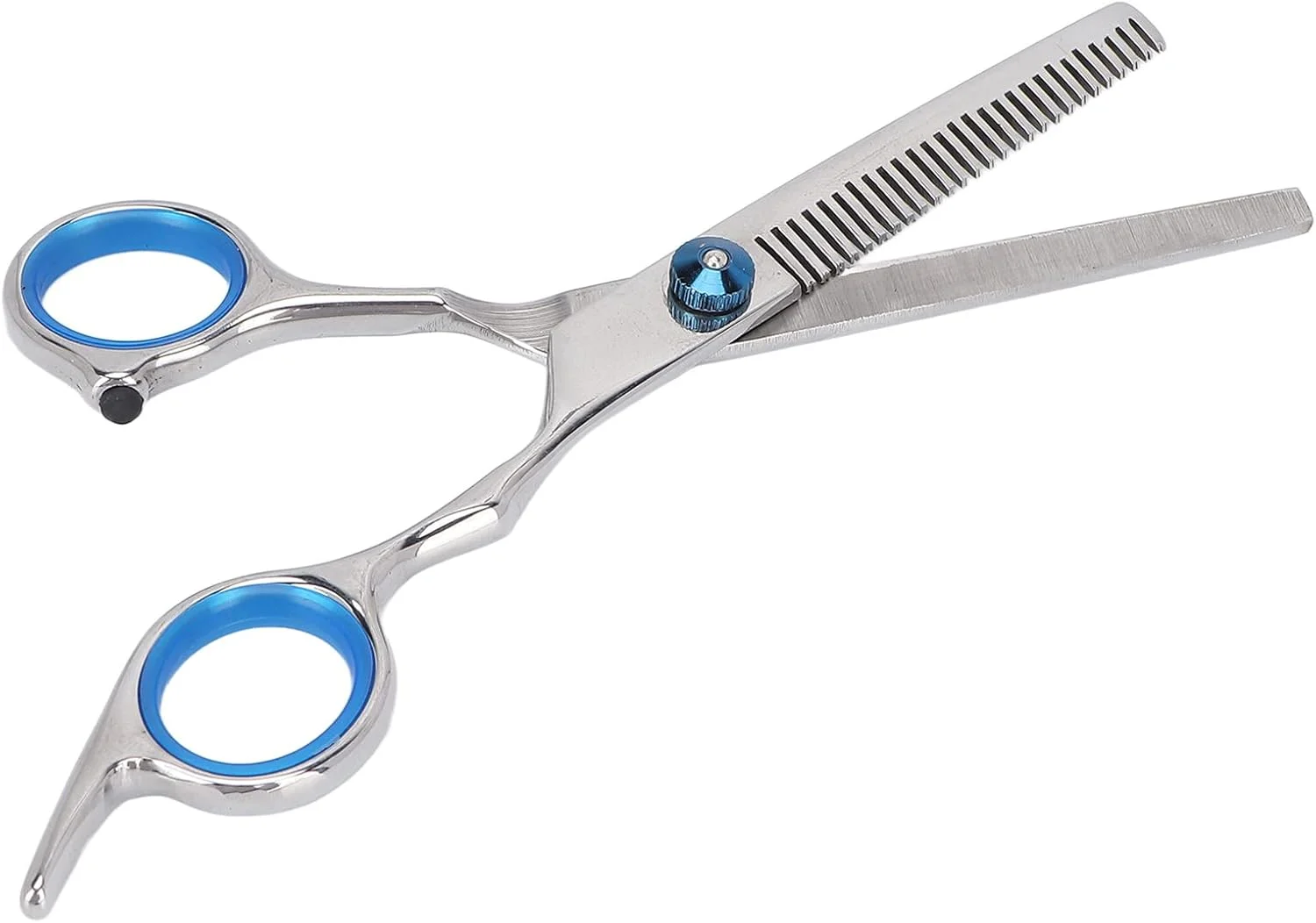 قیچی آرایشگری حرفه ای، قیچی اصلاح مو، قیچی استیل باربر برای نازک کردن مو مناسب خانه و سالن آرایش (قیچی پیتاژ)