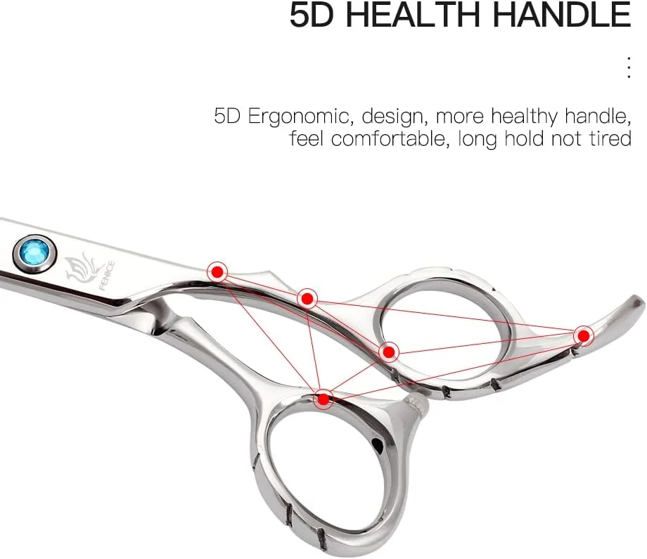 قیچی پیتاژ مو فنیس پیک 6.0 اینچ، ابزار حرفه ای آرایشگری و پیرایش مو قیچی پیتاژ مو فنیس پیک 6.0 اینچ، ابزار حرفه ای آرایشگری و پیرایش مو