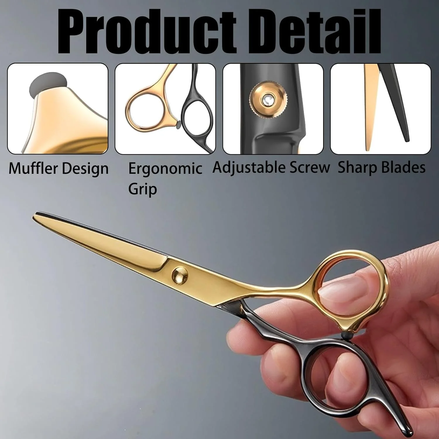 ست قیچی آرایشگری دو تکه، قیچی حرفه ای اصلاح مو، قیچی مو، قیچی های پیتاژ استیل ضد زنگ برای مردان، زنان، کودکان، سالن، آرایشگر، حیوانات خانگی، خانه ست قیچی آرایشگری دو تکه، قیچی حرفه ای اصلاح مو، قیچی مو، قیچی های پیتاژ استیل ضد زنگ برای مردان، زنان، کودکان، سالن، آرایشگر، حیوانات خانگی، خانه