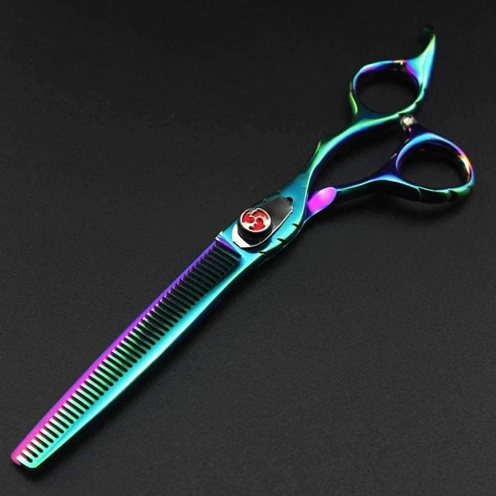 قیچی آرایشگری و قیچی پیتاژ مو، تجهیزات حرفه ای آرایشگاه، مناسب برای آرایشگران و استفاده شخصی، مدل flatcut 7 اینچ (سایز: ست 7 اینچی) قیچی آرایشگری و قیچی پیتاژ مو، تجهیزات حرفه ای آرایشگاه، مناسب برای آرایشگران و استفاده شخصی، مدل flatcut 7 اینچ (سایز: ست 7 اینچی)