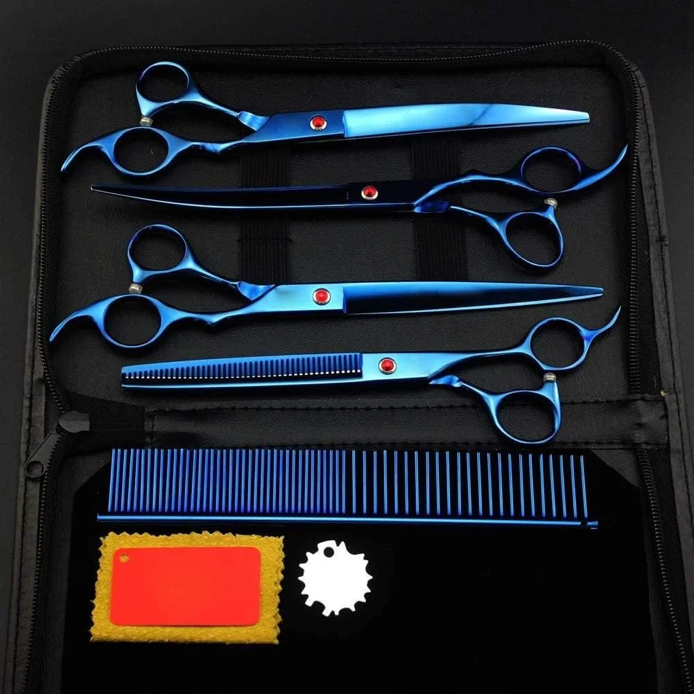 ابزار آرایشگری GBMULG برای آرایشگر، قیچی های حرفه ای کوتاهی و نازک کردن مو، قیچی آرایشگری 8 اینچ ابزار آرایشگری GBMULG برای آرایشگر، قیچی های حرفه ای کوتاهی و نازک کردن مو، قیچی آرایشگری 8 اینچ