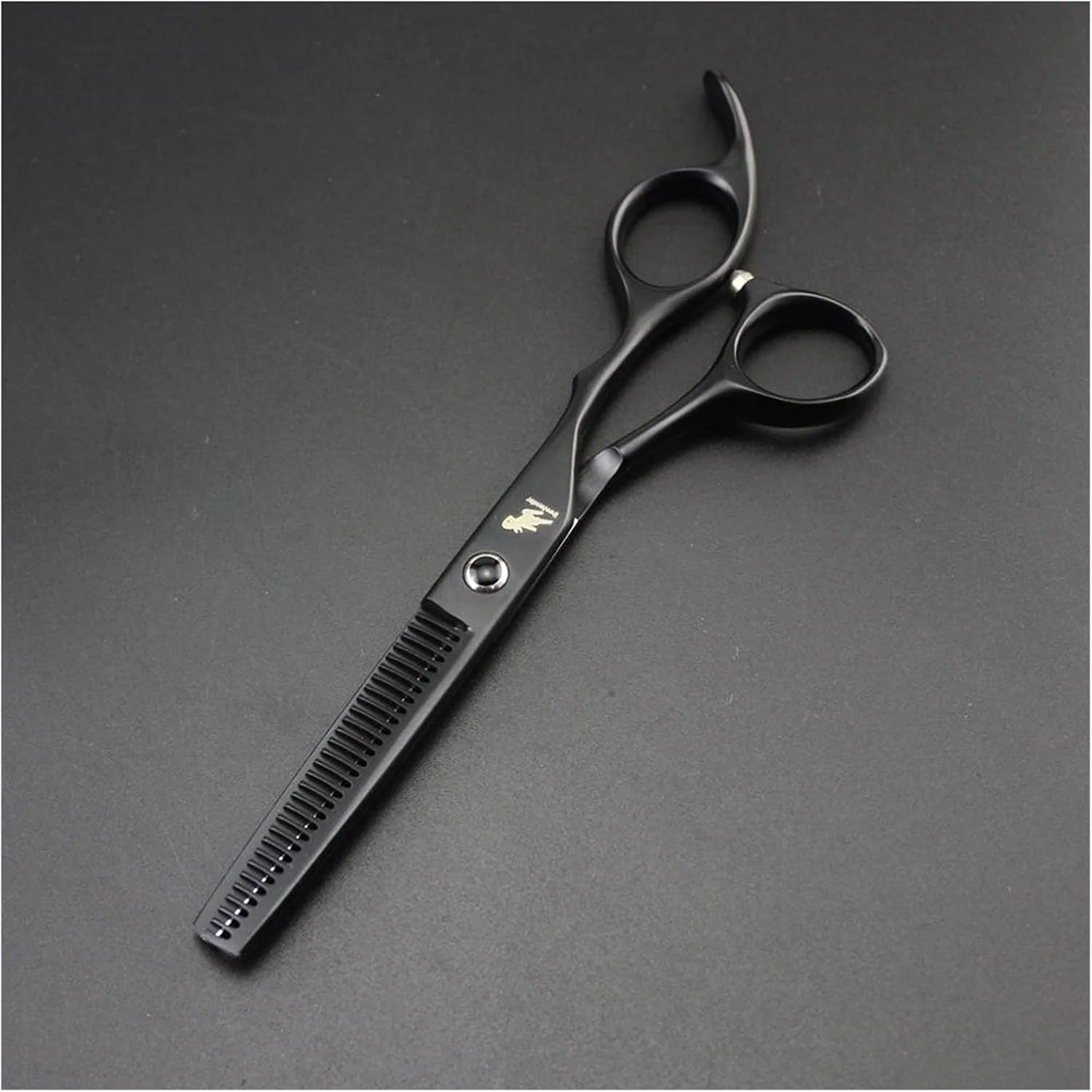 قیچی آرایشگری 6 اینچی مشکی JHQWIDD، ابزار حرفه ای پیرایش مو، قیچی اصلاح و کم حجم کننده مو، ابزار آرایشگری برای مردان، زنان، حیوانات خانگی، مناسب برای استفاده در خانه و آرایشگاه (فقط کم حجم کننده) قیچی آرایشگری 6 اینچی مشکی JHQWIDD، ابزار حرفه ای پیرایش مو، قیچی اصلاح و کم حجم کننده مو، ابزار آرایشگری برای مردان، زنان، حیوانات خانگی، مناسب برای استفاده در خانه و آرایشگاه (فقط کم حجم کننده)