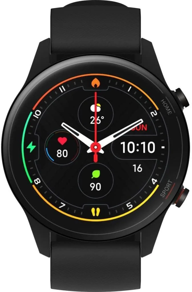ساعت هوشمند شیائومی Mi Watch AMOLED، 1.39 اینچ، رزولوشن 454 × 454 پیکسل، 117 حالت ورزشی، سنسور ضربان قلب نوری، گام شمار، سنسور فشار هوا، پخش کننده موسیقی، مقاومت در برابر آب 5ATM، مشکی، BHR4550GL ساعت هوشمند شیائومی Mi Watch AMOLED، 1.39 اینچ، رزولوشن 454 × 454 پیکسل، 117 حالت ورزشی، سنسور ضربان قلب نوری، گام شمار، سنسور فشار هوا، پخش کننده موسیقی، مقاومت در برابر آب 5ATM، مشکی، BHR4550GL