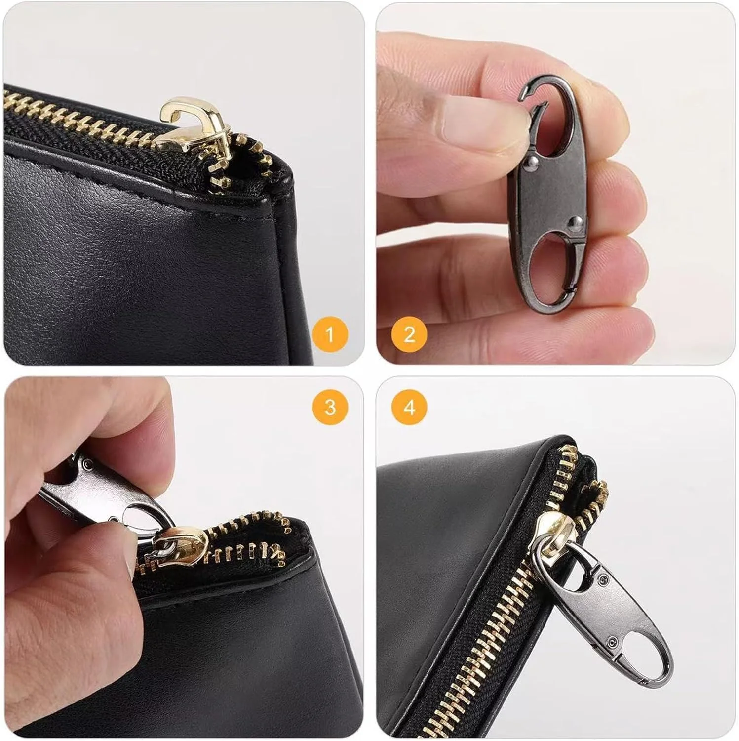 بسته 16 عددی آویز زیپ گیره ای Belvanr، قفل کوله پشتی، کیت تعمیر زیپ برای ژاکت، کوله پشتی، چمدان، کیف پول، بسته برای قفل بسته 16 عددی آویز زیپ گیره ای Belvanr، قفل کوله پشتی، کیت تعمیر زیپ برای ژاکت، کوله پشتی، چمدان، کیف پول، بسته برای قفل