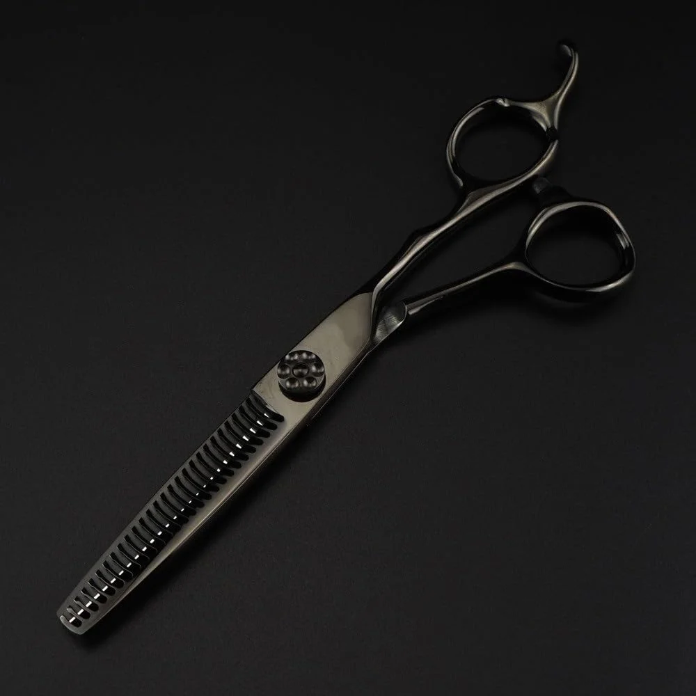 Hair Cutting Shears, 6 Inch Professional JP440c Steel Black Hair Scissors Haircut Cut Scissor Thinning Barber Cutting Shears Hairdresser Scissors,Thinning Scissor Hair Cutting Shears, 6 Inch Professional JP440c Steel Black Hair Scissors Haircut Cut Scissor Thinning Barber Cutting Shears Hairdresser Scissors,Thinning Scissor